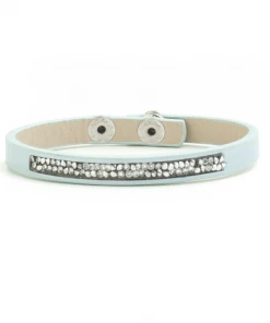 Splendid Iris Clothing, Accessories & Mens Blue Shimmer Silver Bracelet