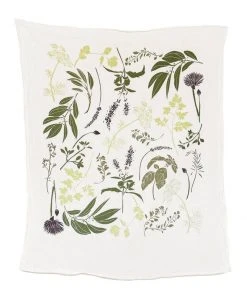 June & December Kitchen & Bar Herb Garden Towel