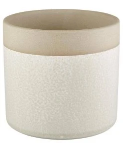 47th & Main (Creative Brands) Cream Ceramic Pot, Large