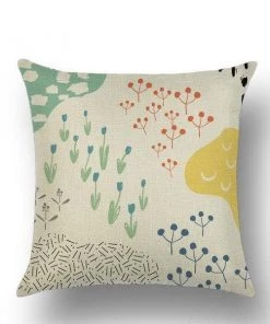 Freeship Wholesale The Forest Garden Linen Pillow Case Pillows