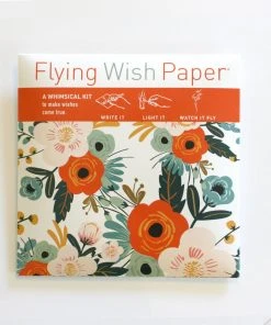 Stationery Orange Blossom Flying Wish Paper