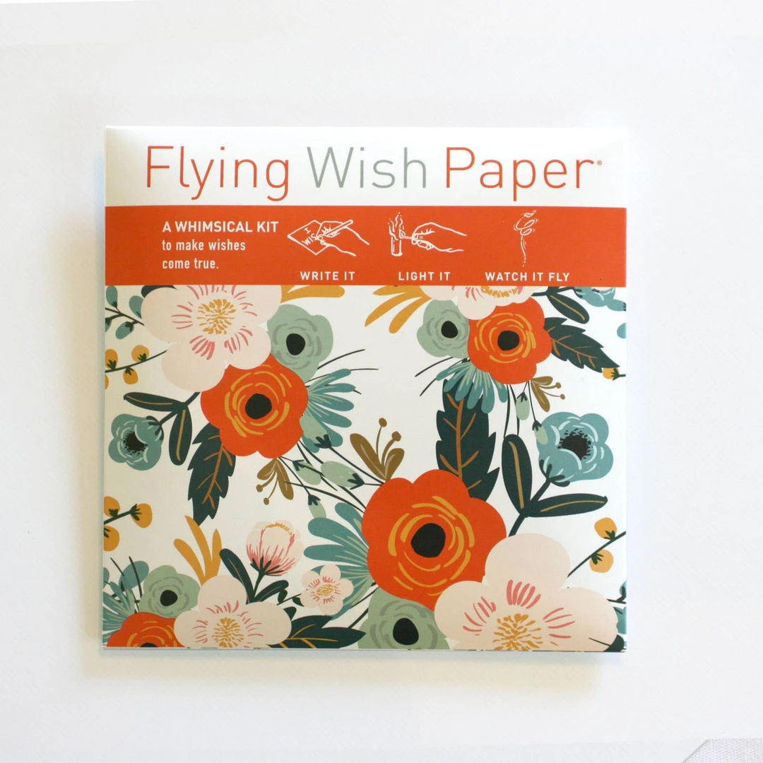 Stationery Orange Blossom Flying Wish Paper Stationery Orange Blossom Flying Wish Paper