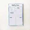 Steel Petal Press Nightly Notes Self Care Tracker Notepad