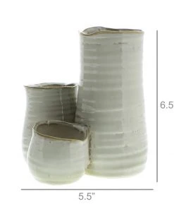 HomArt Bower Clustered Ceramic Vase