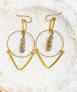 Darby Drake Jewelry & Design Paperclip Hoop Earrings Clothing, Accessories & Mens