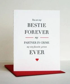 Steel Petal Press Besties Forever