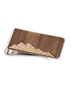 Treeline And Tide Clothing, Accessories & Mens Money Clip - Waves