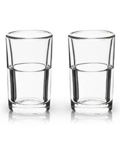 Viski Double Walled Chilling Shot Glasses Kitchen & Bar