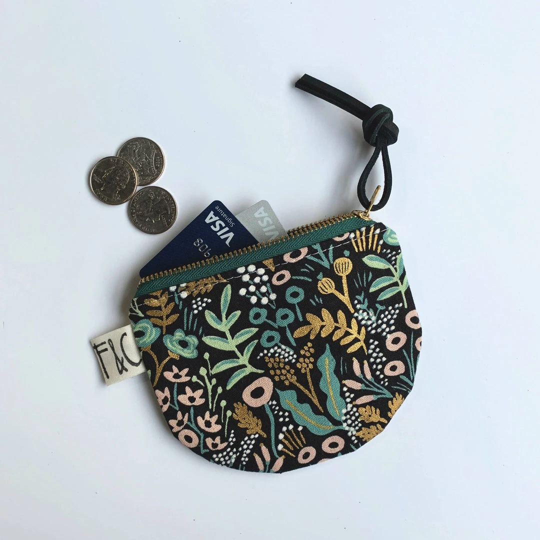 Frankie & Coco PDX Clothing, Accessories & Mens Richmond Half Moon Pouch In Midnight Metallic Gard Frankie & Coco PDX Clothing, Accessories & Mens Richmond Half Moon Pouch In Midnight Metallic Gard