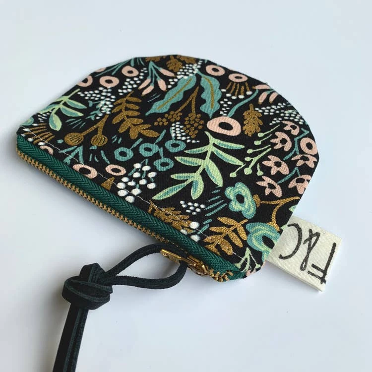 Frankie & Coco PDX Clothing, Accessories & Mens Richmond Half Moon Pouch In Midnight Metallic Gard Frankie & Coco PDX Clothing, Accessories & Mens Richmond Half Moon Pouch In Midnight Metallic Gard