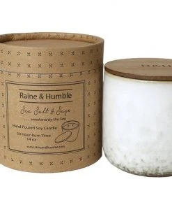 Raine & Humble Candles And Scents 14oz Sea Salt And Sage Candle