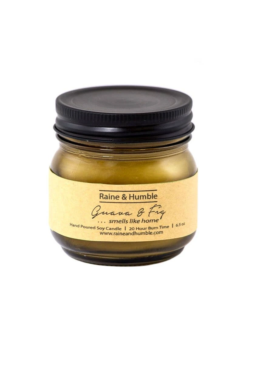 Raine & Humble 6.5oz Guava And Fig Candle Raine & Humble 6.5oz Guava And Fig Candle