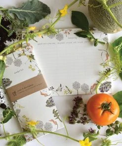 June & December Flowering Veggies Market List Stationery
