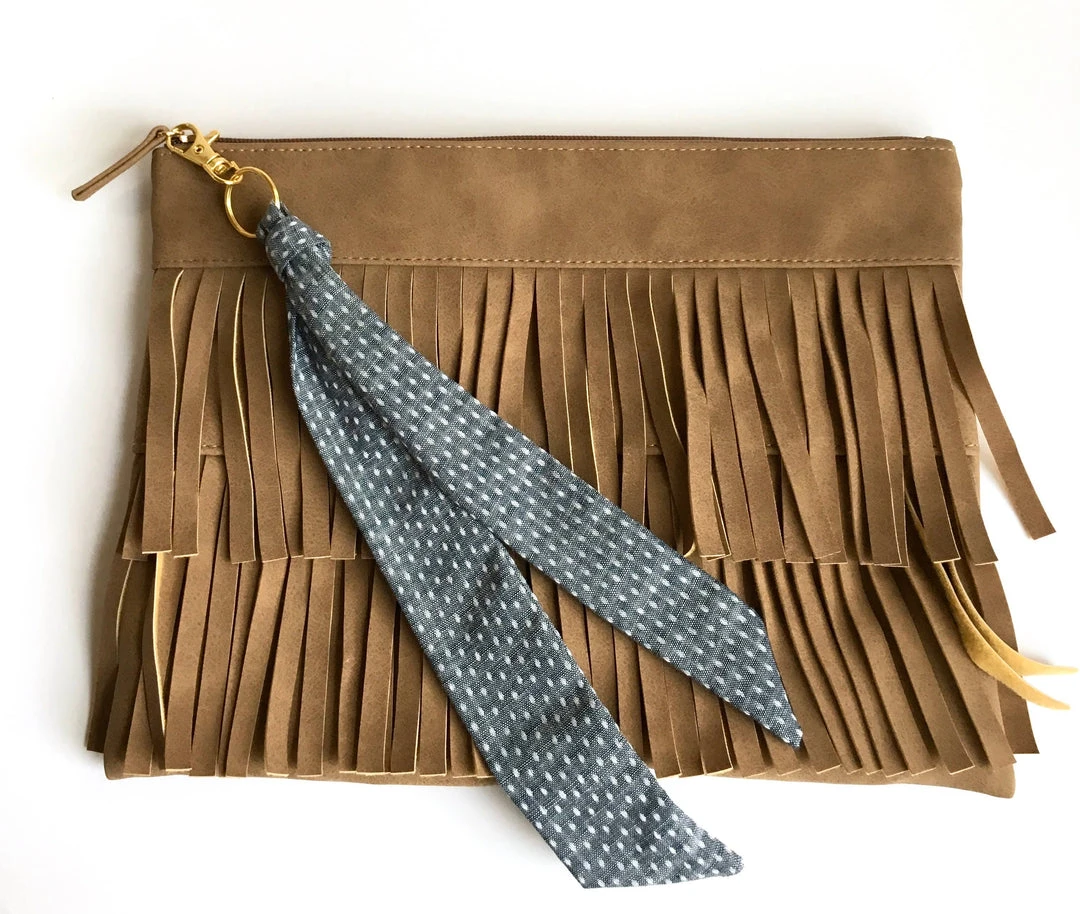 Lindsay Brook Designs Chambray Dot Scarf Key Ring Clothing, Accessories & Mens Lindsay Brook Designs Chambray Dot Scarf Key Ring Clothing, Accessories & Mens