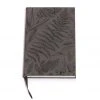 Lucca Stationery Fern Gray Faux Leather Journal