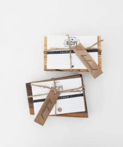 Heirloomed Collection Recipe Card Bundle Scratch Home Goods