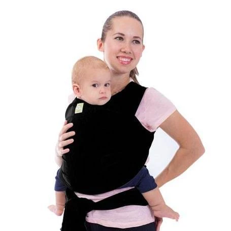 KeaBabies Baby Wrap Carrier (Trendy Black) KeaBabies Baby Wrap Carrier (Trendy Black)