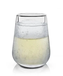 Viski Kitchen & Bar Double Walled Chilling Wine Glass