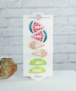 Funky Monkey Fashion Hair Clips - Summer Sweets
