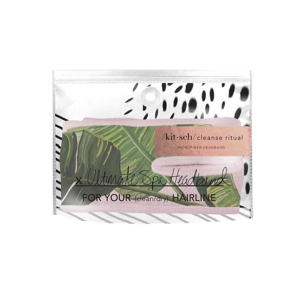 KITSCH Microfiber Spa Headband - Palm Print KITSCH Microfiber Spa Headband - Palm Print