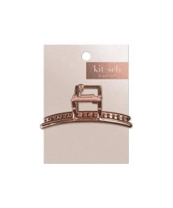 KITSCH Rose Gold Bar Claw Clip Clothing, Accessories & Mens
