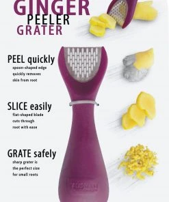 TALISMAN DESIGNS Ginger Peeler And Grater Kitchen & Bar