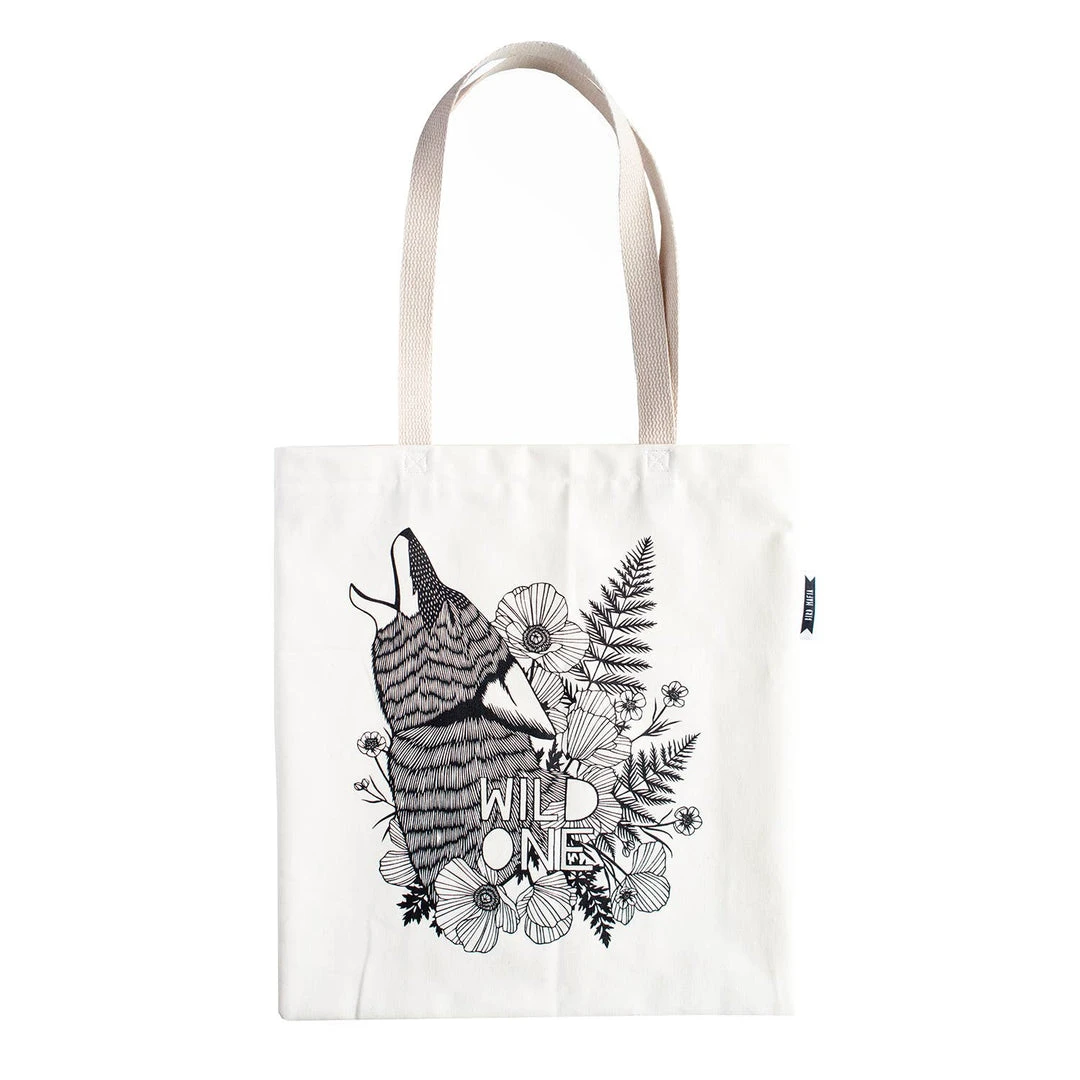 Bird Mafia Clothing, Accessories & Mens Wild One Tote Bag Bird Mafia Clothing, Accessories & Mens Wild One Tote Bag