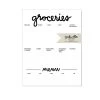 Jack + Ella Paper Grocery Notepad Stationery