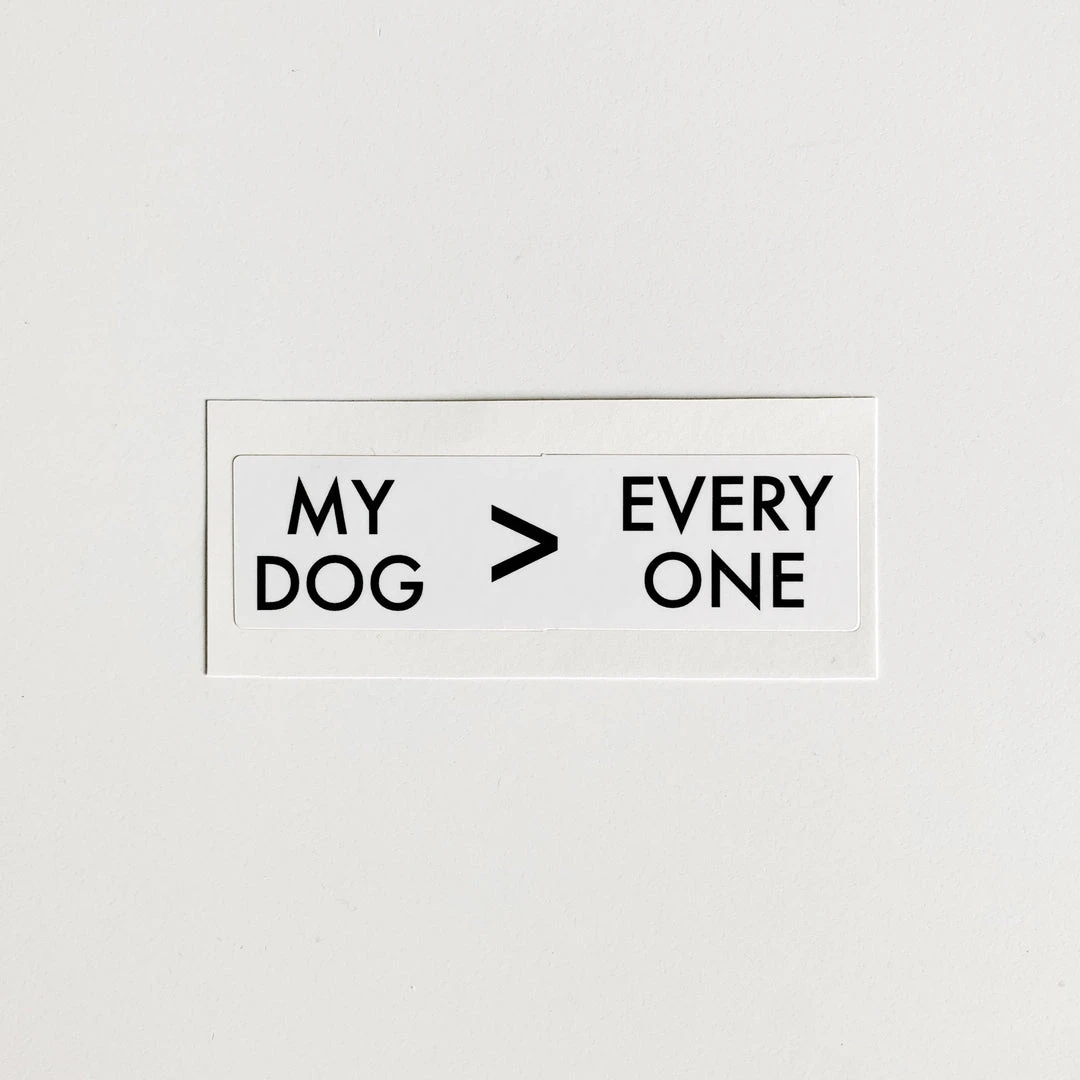Pretty Alright Goods My Dog Sticker Stationery Pretty Alright Goods My Dog Sticker Stationery
