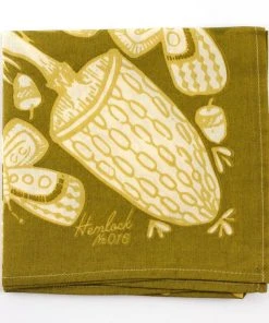 Hemlock Goods Mushrooms Bandana Clothing, Accessories & Mens