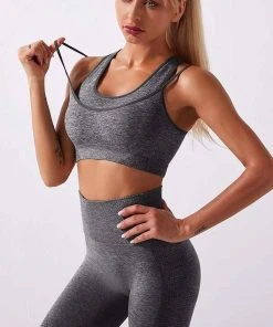 ESLEY Set Sports Bra And Long Pant Set