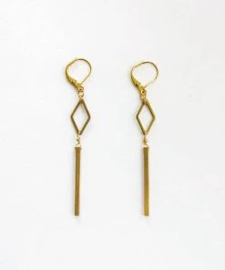 Altiplano Clothing, Accessories & Mens Diamond And Bar Earring