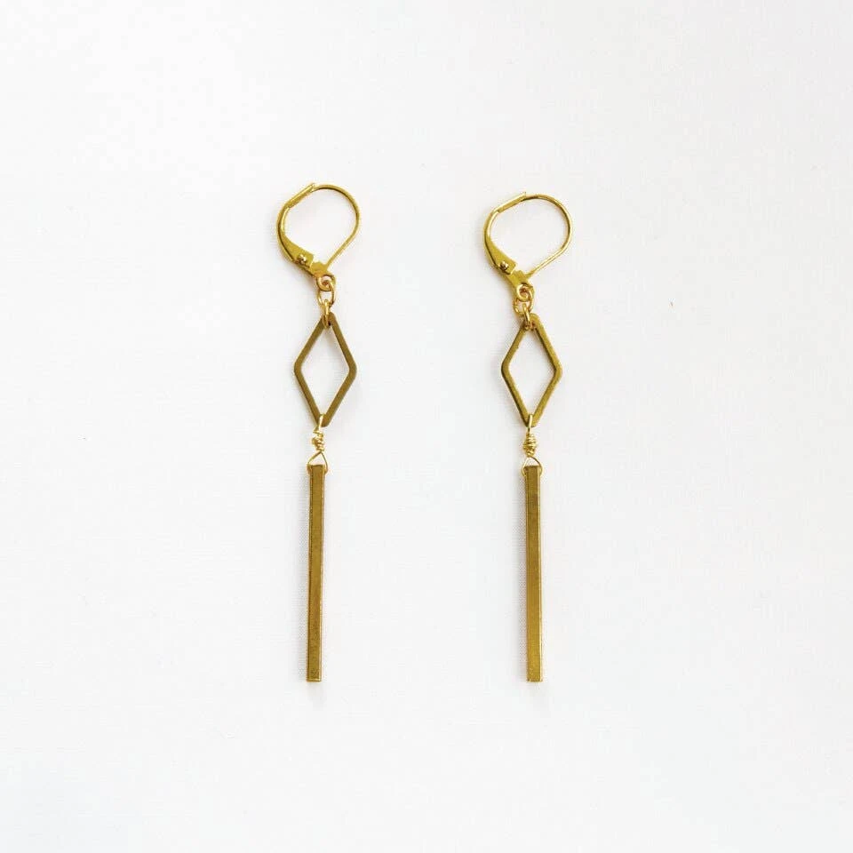 Altiplano Clothing, Accessories & Mens Diamond And Bar Earring Altiplano Clothing, Accessories & Mens Diamond And Bar Earring