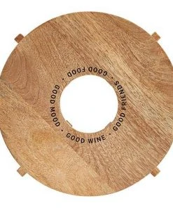 Santa Barbara Design Studio By Creative Brands Wine Holder Cheese Board Kitchen & Bar