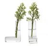 Chive " The L" Glass Test Tube Vase