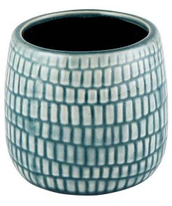 47th & Main (Creative Brands) Cream And Gray Planter Sm