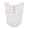 Babe Basics White Organic Baby Romper Baby & Pets