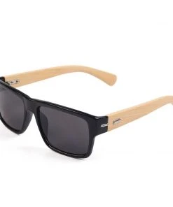 Mad Man Bamboo Wayfarers Sunglasses