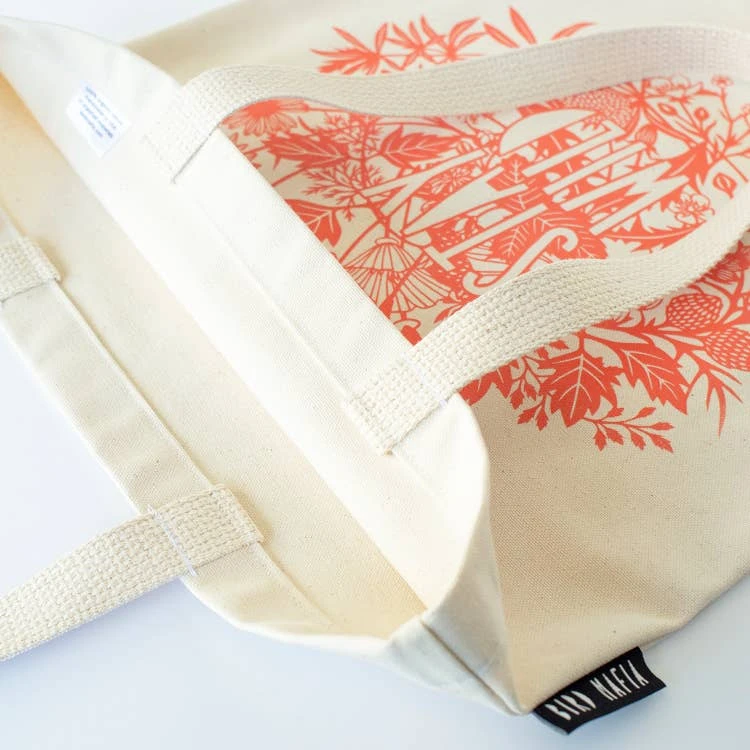 Bird Mafia Posy Tote Bag Bird Mafia Posy Tote Bag