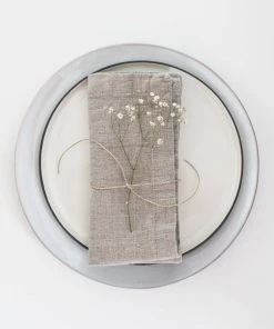 Linen Tales Kitchen & Bar Natural Linen Napkins - Set Of 2