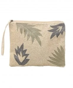 Anarchy Street Clothing, Accessories & Mens Leaf Pattern Seed Beaded Clutch Bag