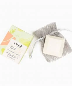 Cait + Co Luxe Lemongrass + Ginger Shower Steamer Fizzy Bomb