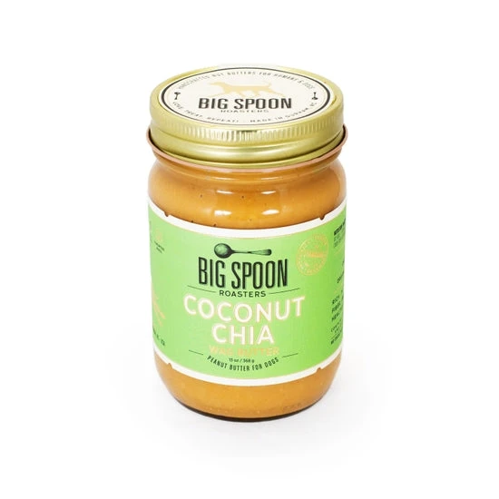 Big Spoon Roasters Baby & Pets Coconut Chia Wag Butter - Peanut Butter For Dogs Big Spoon Roasters Baby & Pets Coconut Chia Wag Butter - Peanut Butter For Dogs