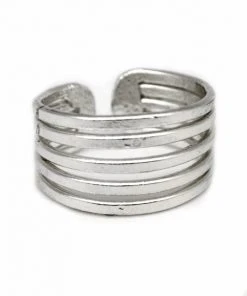 Anju Jewelry Silver Plated Adjustable Rings