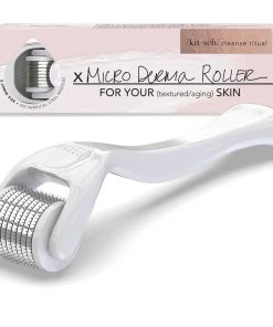 KITSCH Micro Derma Facial Roller - White