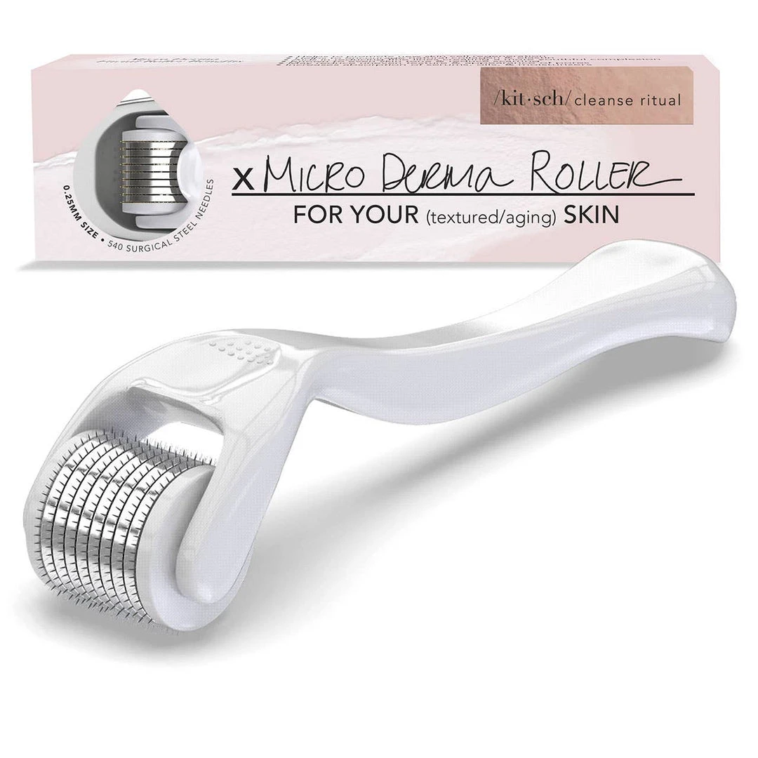 KITSCH Micro Derma Facial Roller - White KITSCH Micro Derma Facial Roller - White