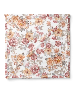 Mini Wander, LLC Sunset Floral Muslin Swaddle Baby Blanket