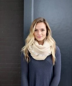 Panache Accessories Tan Infinity Scarf