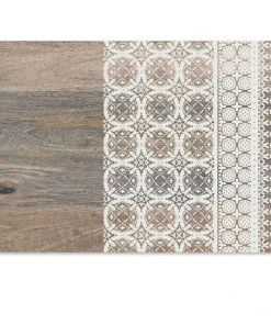 TarHong Mororccan Wood Pet Placemat 11.5" X 19" PVC Top