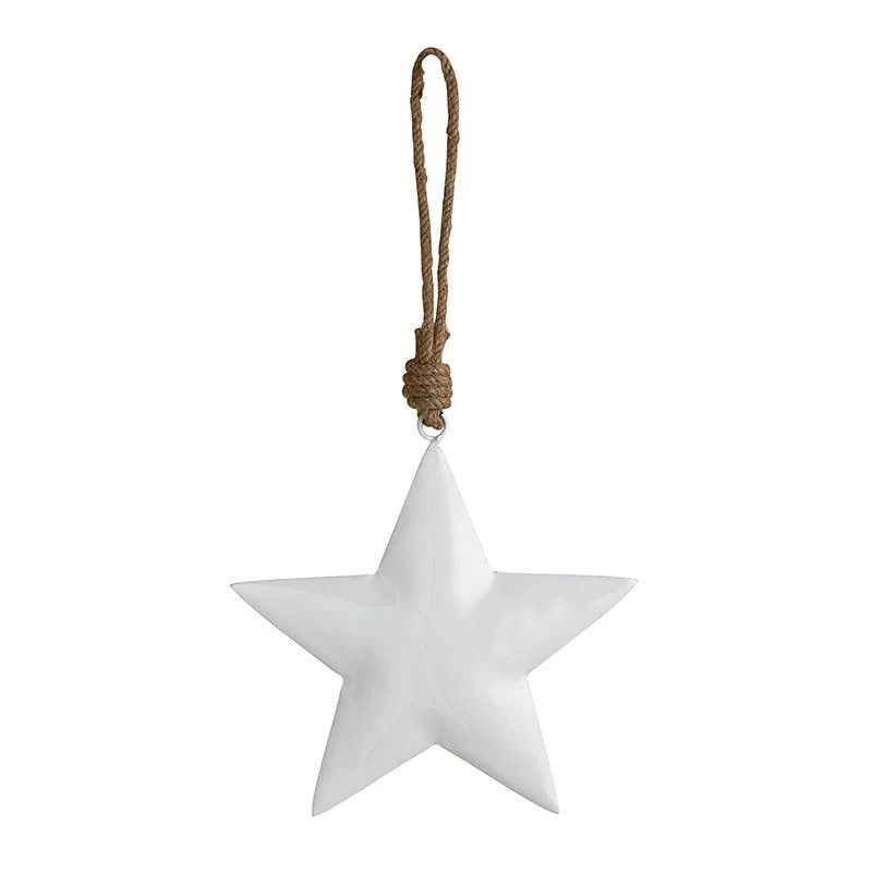Santa Barbara Design Studio By Creative Brands Home Goods White Enamel Star Santa Barbara Design Studio By Creative Brands Home Goods White Enamel Star
